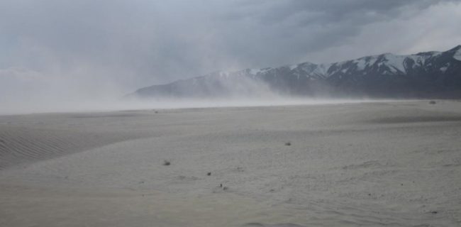 بیابان زایی در حوزه دریاچه ارومیه!