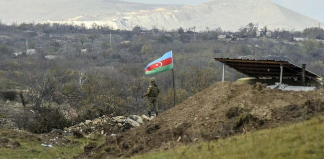 ارتش آذربایجان در عملیات «قصاص» برخی از تپه‌های رشته کوه قره‌باغ را به کنترل خود درآوردند