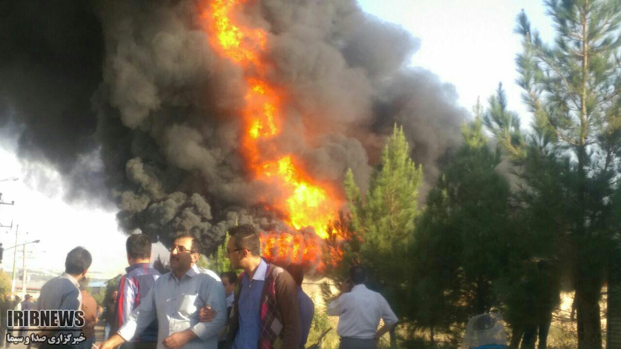 آتش سوزی در شهرک شهید سلیمی تبریز دو مصدوم بر جای گذاشت