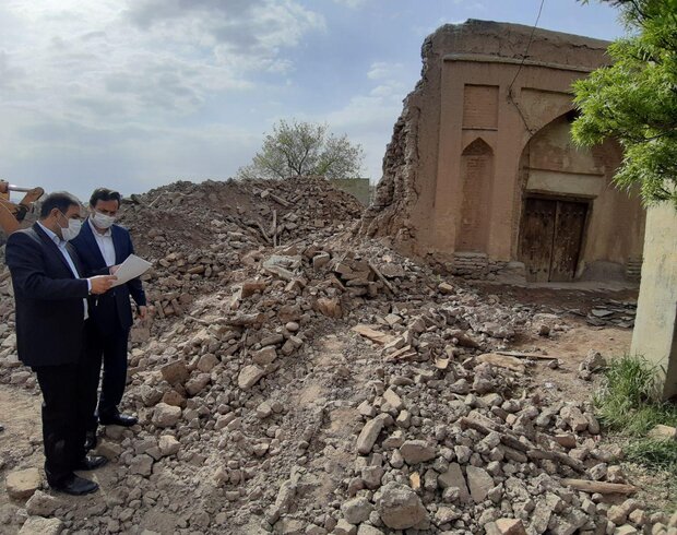 توقف عملیات عمرانی در محوطه خانه باباخان تبریز