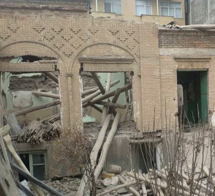 تخریب تنها خانه تاریخی بجای مانده مارالان