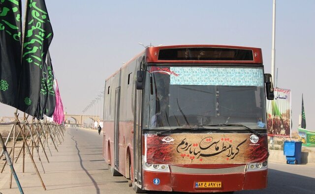 اختصاص ۴۱۳ اتوبوس برای زائران اربعین آذربایجان شرقی
