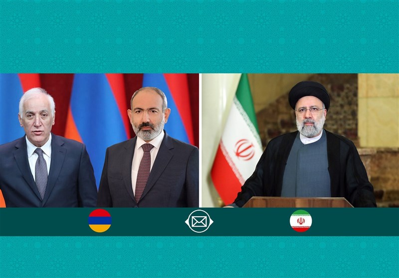 رئیسی: ایران آماده توسعه روابط همه جانبه با ارمنستان است