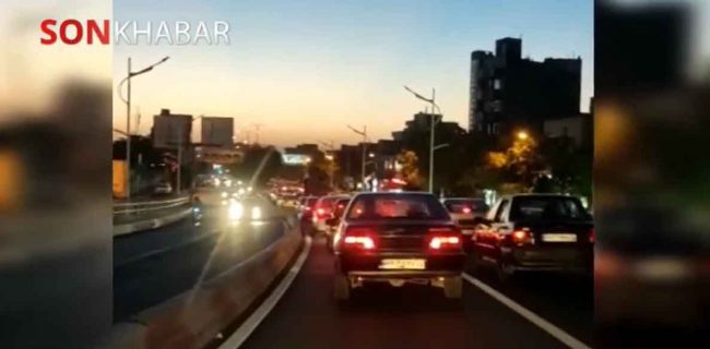 ترافیک تمام نشدنی تقاطع ارتش تبریز!