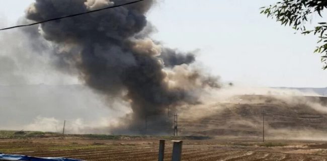 حملات موشکی و پهپادی به گروه های تروریستی اقلیم کردستان عراق از سرگرفته شد