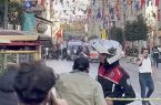 وقوع انفجار شدید در خیابان استقلال استانبول