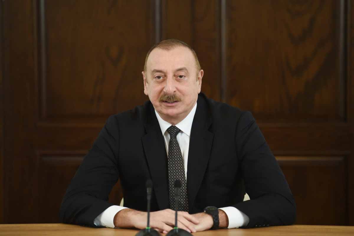 اظهارات رئیس‌جمهور آذربایجان درباره حوادث کریدور لاچین