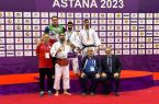 مدال برنز مسابقات قهرمانی آسیا بر گردن جودوکار نابینای آذربایجان‌شرقی