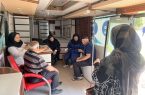 استمرار غربالگری سلامت با اتوبوس دیابت شهرداری در سطح تبریز