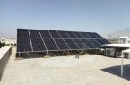 احداث نیروگاه خورشیدی در منطقه تقویت فشار گاز اراک