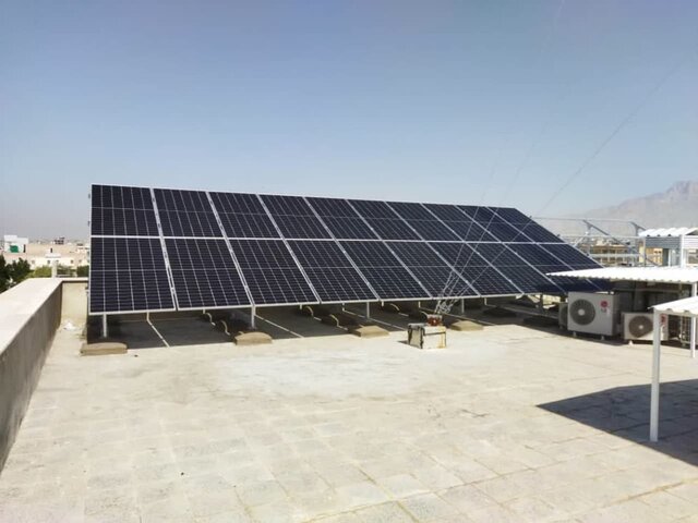 احداث نیروگاه خورشیدی در منطقه تقویت فشار گاز اراک