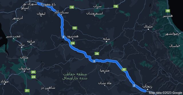 در این آزادراه الاکلنگ سواری کنید