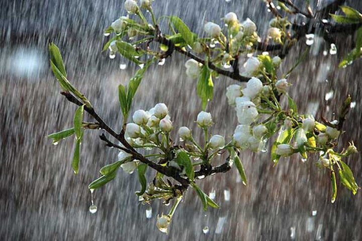 هشدار بارش تگرگ در آذربایجان‌شرقی