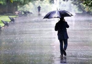 پیش‌بینی بارش رگبار پراکنده باران در آذربایجان‌شرقی