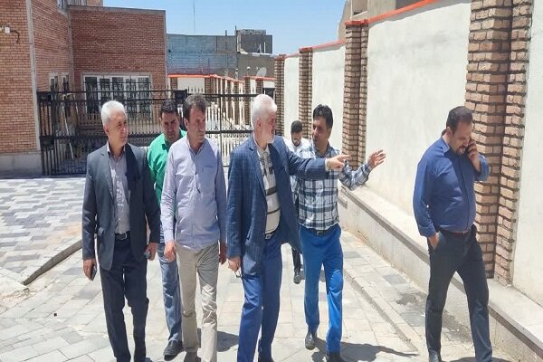 پیشرفت ۸۰ درصدی پروژه کفسازی پارک شهدای ستارخان