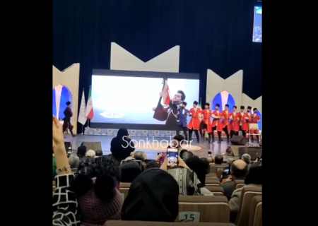 رقص آذربایجانی در اختتامیه جشنواره موغام