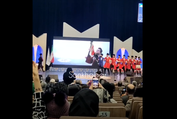 رقص آذربایجانی در اختتامیه جشنواره موغام