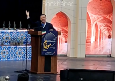 به جا مانده از شب بزرگ موغام تبریز / شعرخوانی جالب خسرو سرتیپی با شعری از ابوالقاسم نباتی