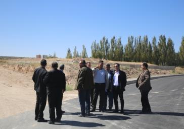 خیابان معراج در وادی رحمت در آستانه بهره برداری