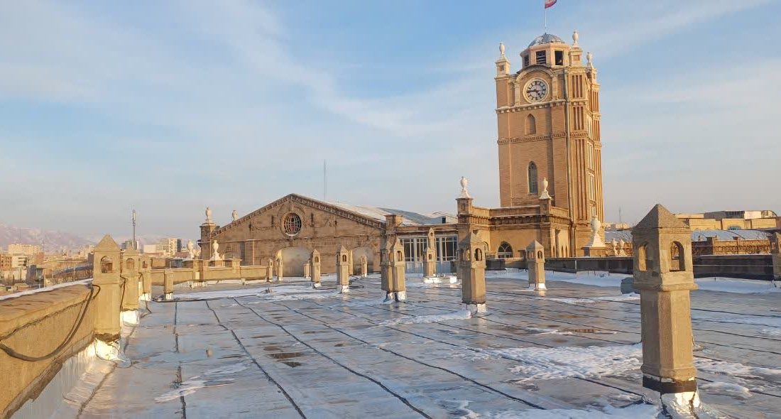 اجرای پروژه مرمتی عمارت ساعت تبریز