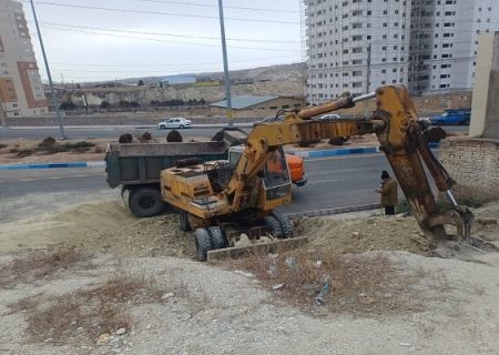 آغاز خاکبرداری و احداث ایستگاه آتش‌نشانی شهرک مرزداران تبریز