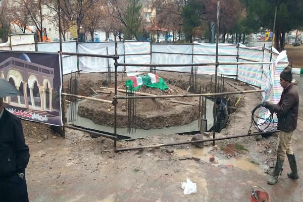 پروژه یادمان شهدای گمنام قومتپه وارد فاز سازهای شد