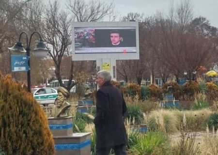 تلویزیون شهری باغ گلستان تعمیر و راه اندازی شد