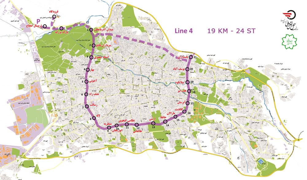 پیش بینی جابه‌جایی روزانه ۱۹۲ هزار نفر با راه اندازی نخستین تراموای شهری کشور در تبریز