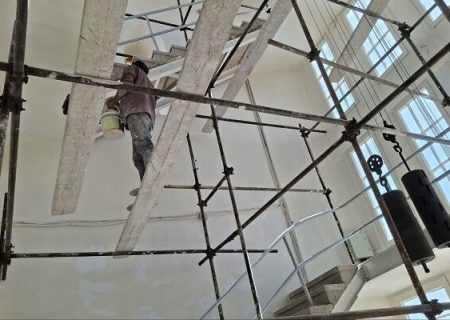 پیشرفت ۹۰ درصدی مرمت عمارت تاریخی ساعت