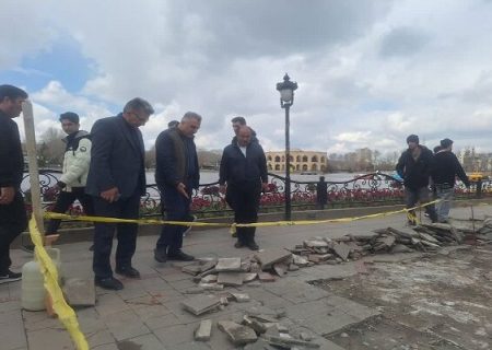 آغاز مرمت و بازسازی دور استخر ائل گولی تبریز