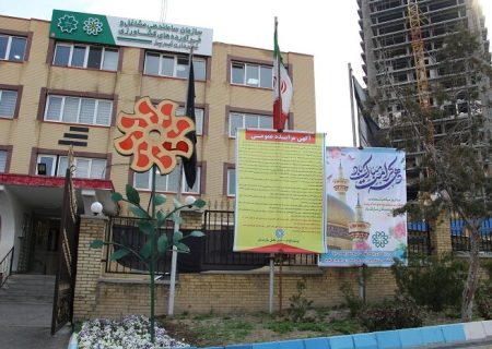 فضاسازی ساختمان اداری و میادین به مناسبت دهه کرامت