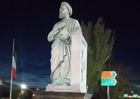 مجسمه علامه طباطبایی در پل قائم مقام نصب می شود