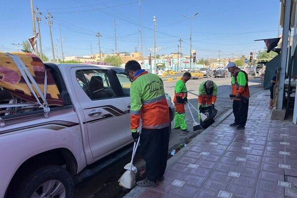 شهرداری تبریز ۵۰ پاکبان برای خدمات‌رسانی اربعین به کربلا اعزام کرد