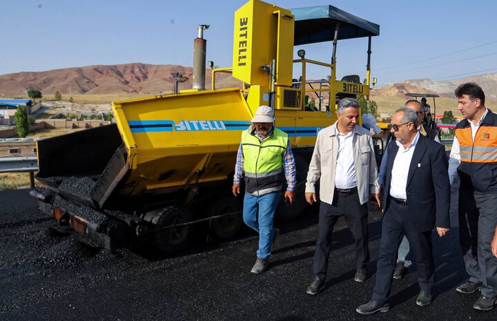 بازدید استاندار آذربایجان‌شرقی از پل هشترود و آزادراه تبریز–زنجان