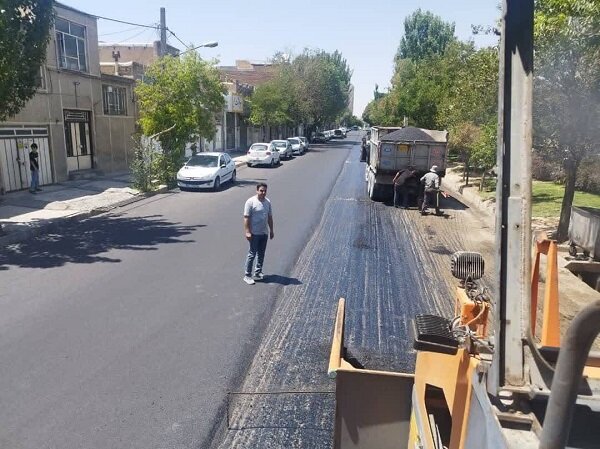 آسفالتریزی ۷۲۰ محله تبریز به ۲۱۰ هزار تن رسید