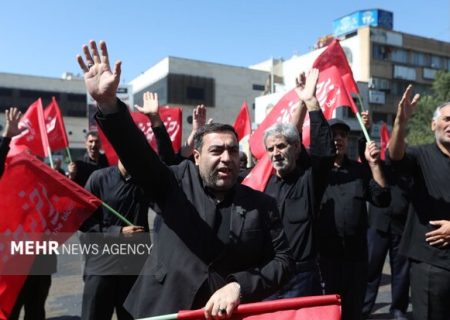 راهپیمایی جاماندگان اربعین حسینی در تبریز آغاز شد